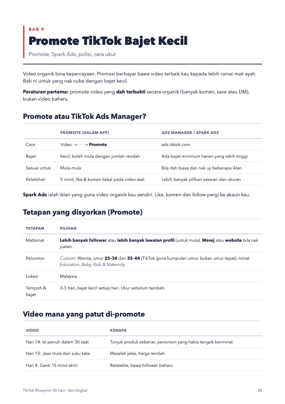 Bab 9: promote TikTok